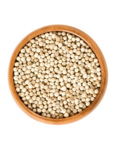 Pimienta blanca en grano