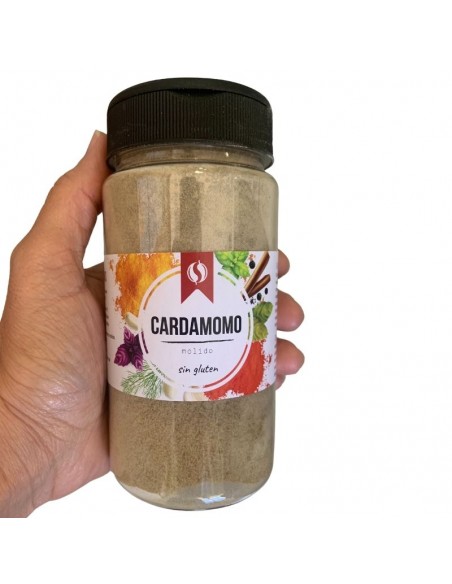 cardamomo molido sin gluten - Bote 100g