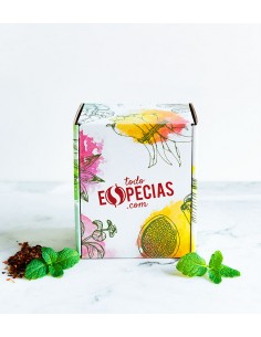 caja de regalo para un bote de especias