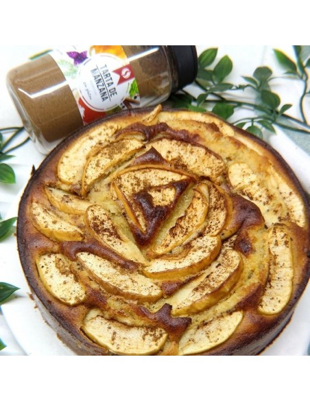 tarta de manzana con especias