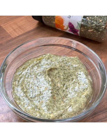 salsa con ajo y perejil