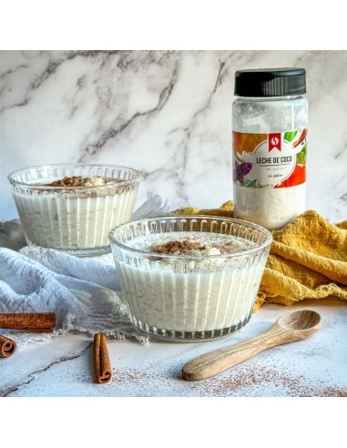 receta de arroz con leche con leche de coco