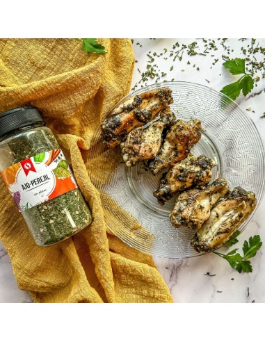 receta de alitas con ajo y perejil