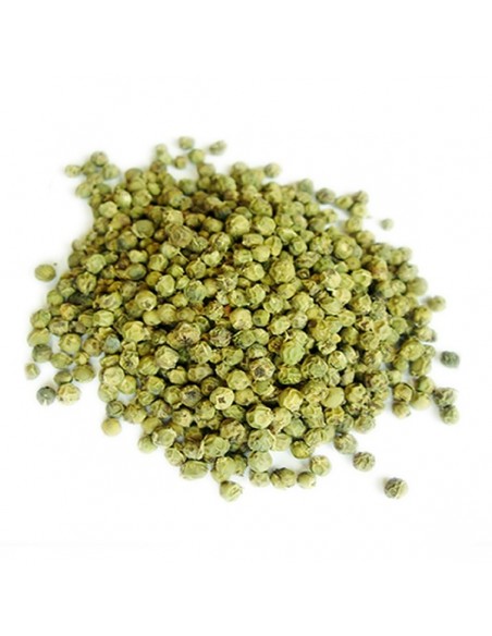 Pimienta verde, en grano