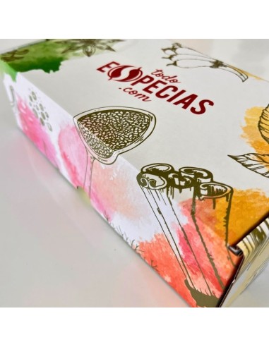 caja de especias para regalar con 31 mezclas de especias sin sal