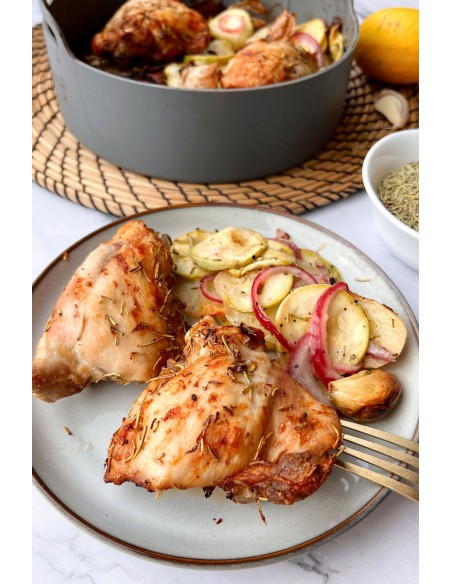receta libro cocina con especias: el calabacín - pollo frito con calabacín