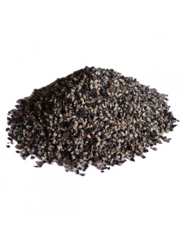 Pimienta negra, machacada