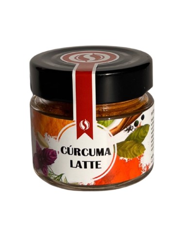 cúrcuma latte para preparar la leche de dorada - bote de cristal todoespecias