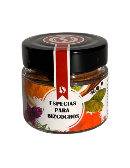 especias para bizcochos bote de cristal todoespecias