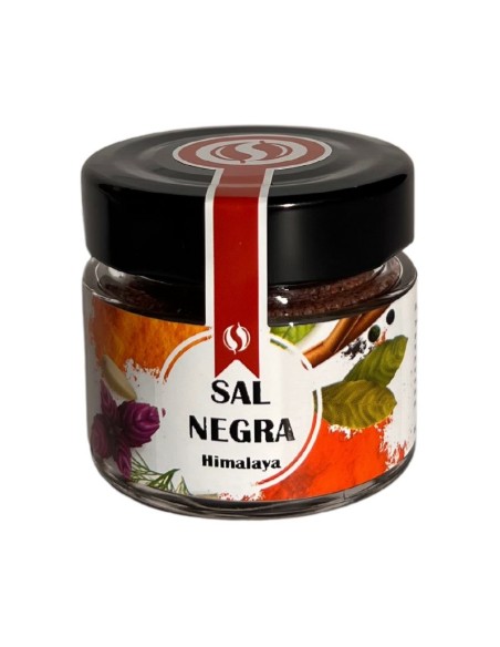 sal negra kala namak bote de cristal todoespecias