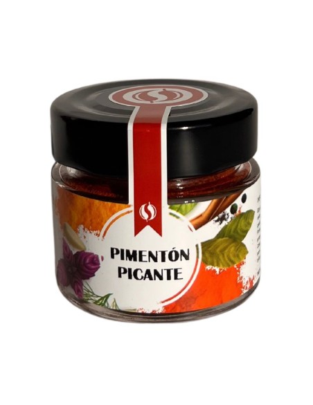 pimenton picante bote de cristal todoespecias