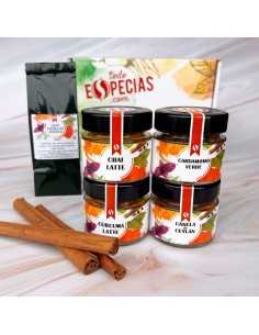pack mi momento del café con especias - caja para regalar