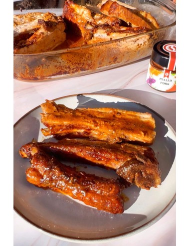 costillas pulled pork