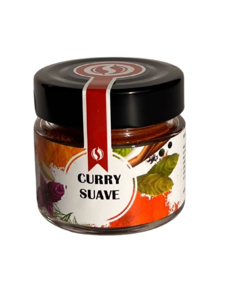 curry suave bote de cristal todoespecias