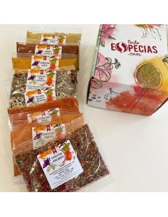 pack 8 muestras de especias favoritas de TodoEspecias