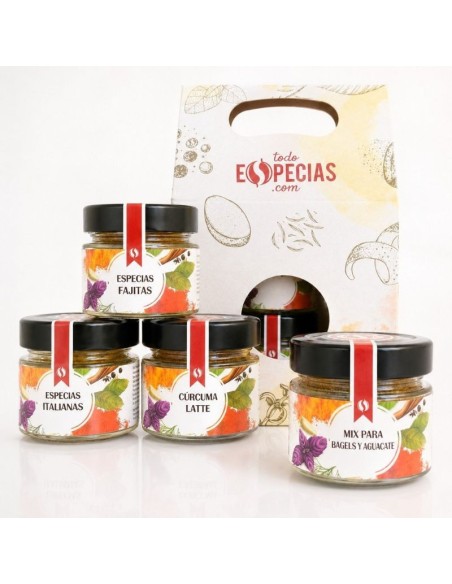 Pack 4 Especias Favoritas - Envío Gratis, sin mínimo de compra