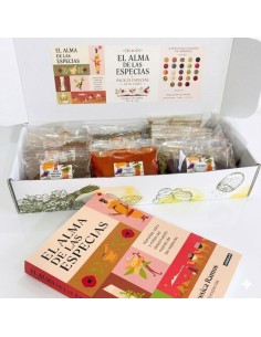 pack el alma de las especias: libro + 23 especias