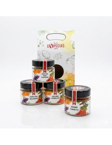 pack sabor andaluz: 4 especias típicas de Andalucía